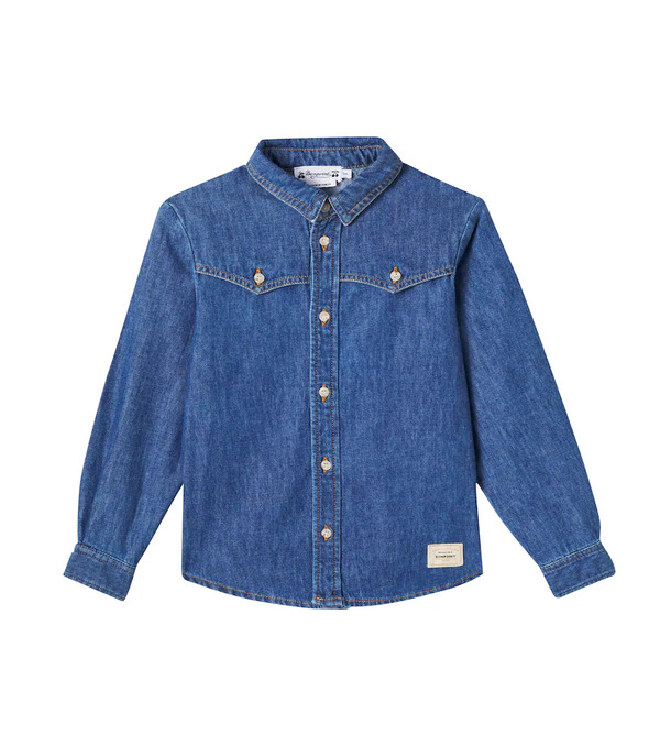  Bonpoint Bonpoint Camisa Jared En Denim 