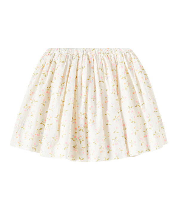  Bonpoint Bonpoint Falda Suzon De Algodón Floral 