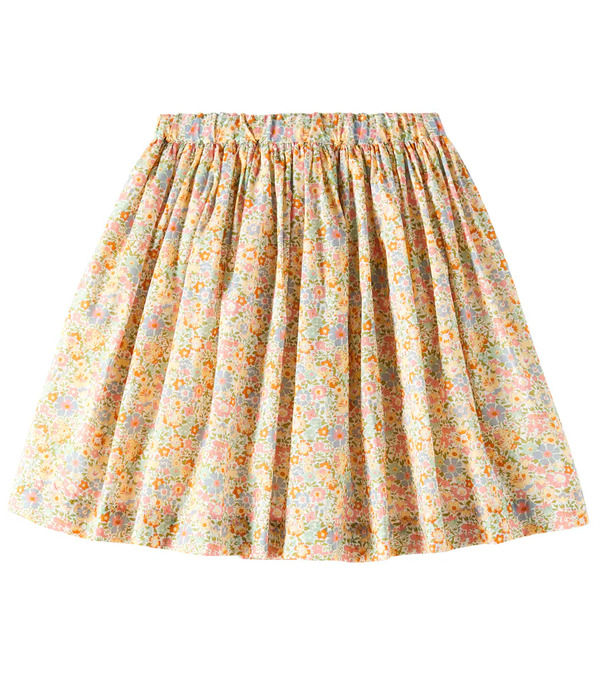  Bonpoint Bonpoint Falda Suzon De Algodón Floral 