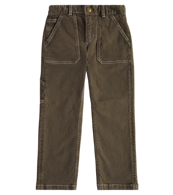  Bonpoint Bonpoint Pantalones Rectos Gaël De Denim 