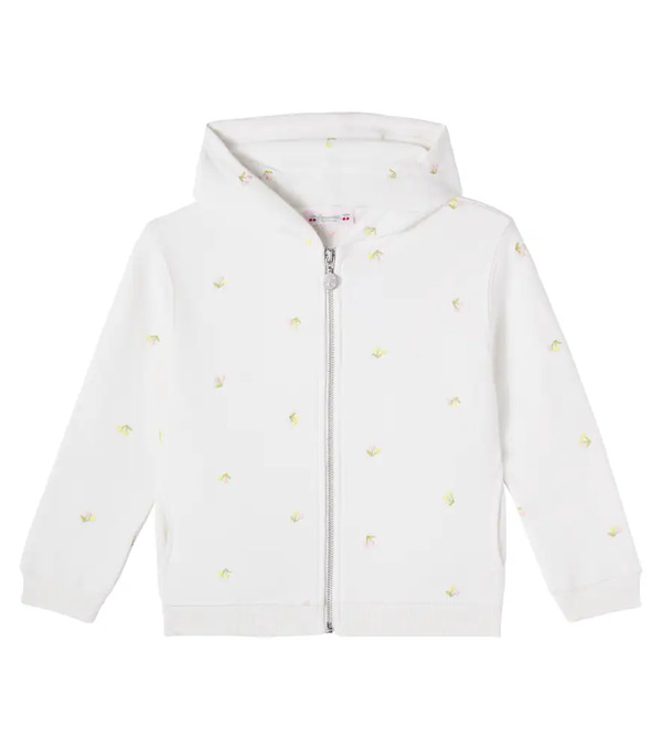  Bonpoint Bonpoint Sudadera De Jersey De Algodón Bordada 