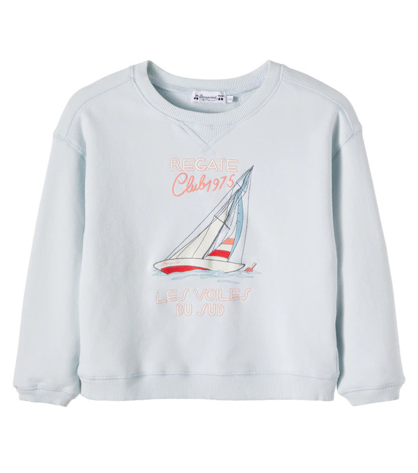  Bonpoint Bonpoint Sudadera Erol De Algodón Bordada 