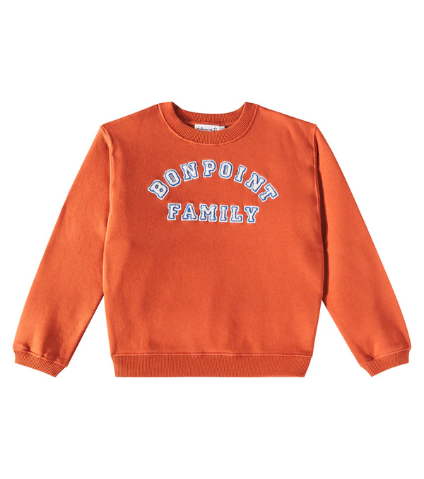  Bonpoint Bonpoint Sudadera Tonino De Algodón Bordada 
