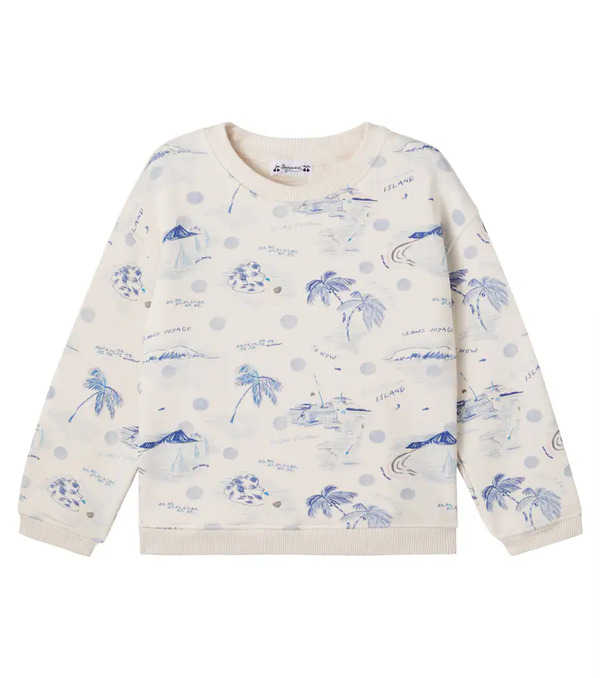  Bonpoint Bonpoint Sudadera Tonino De Algodón Estampada 