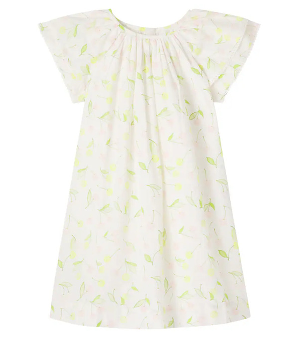  Bonpoint Bonpoint Vestido Salome De Algodón Estampado 