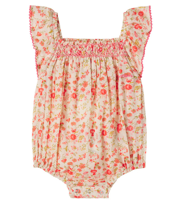  Bonton Bonton Bebé - Body De Algodón Floral 