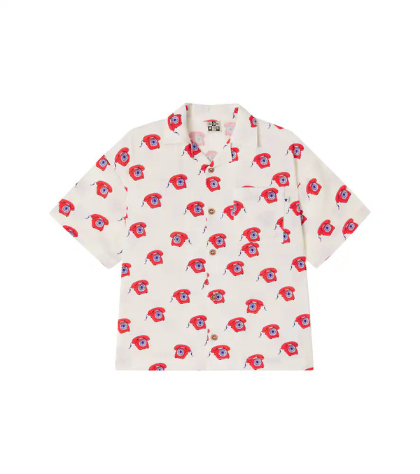  Bonton Bonton Camisa Las Vegas De Algodón Estampada 