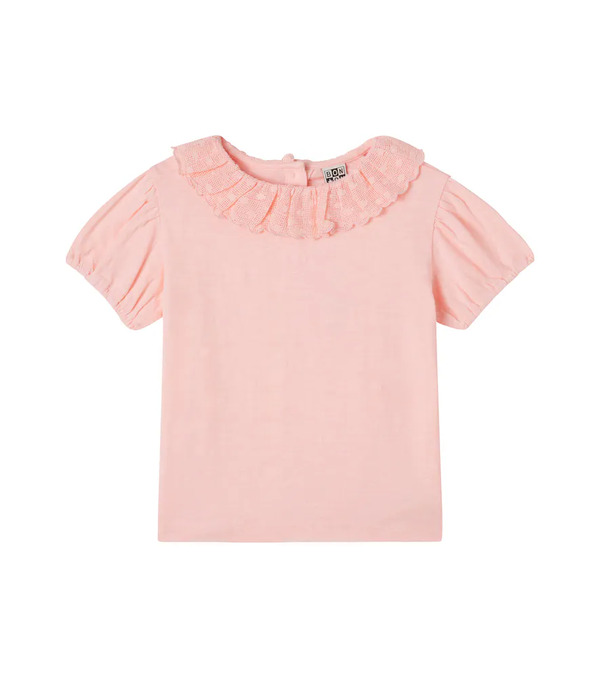  Bonton Bonton Camiseta Niris De Algodón Con Encaje 
