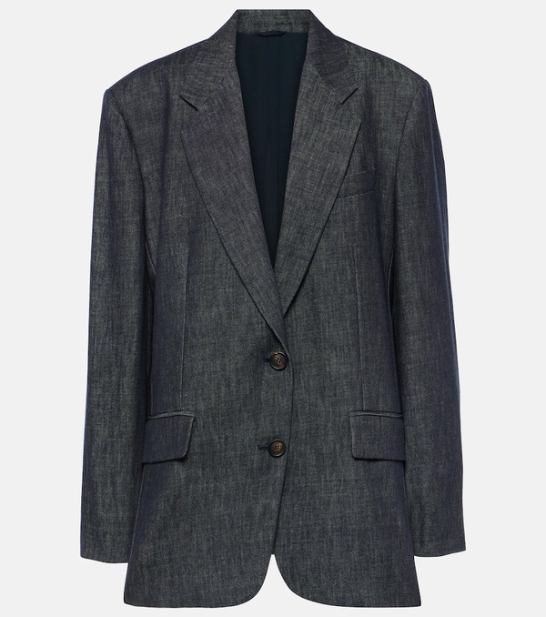  Brunello Cucinelli Brunello Cucinelli Blazer De Denim 