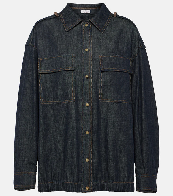  Brunello Cucinelli Brunello Cucinelli Camisa De Algodón 
