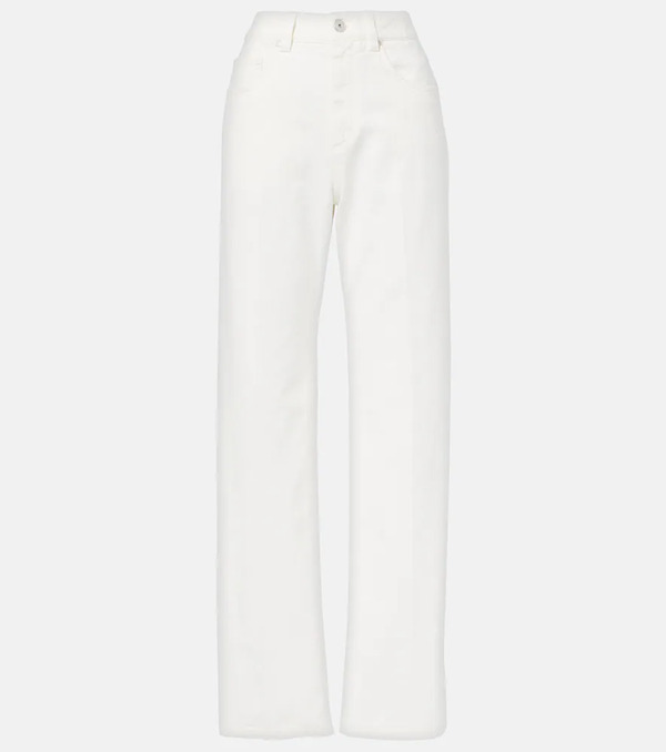  Brunello Cucinelli Brunello Cucinelli Jeans Anchos De Tiro Medio 