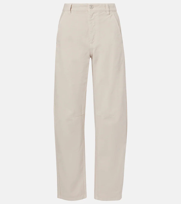 Brunello Cucinelli Brunello Cucinelli Jeans Rectos De Tiro Alto 