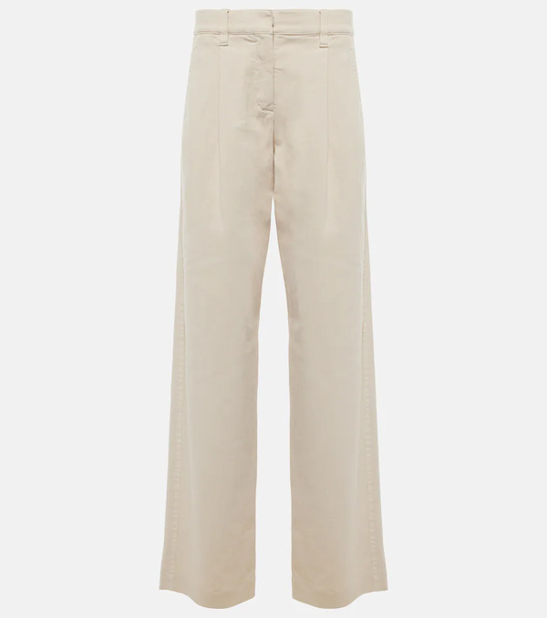  Brunello Cucinelli Brunello Cucinelli Jeans Rectos De Tiro Medio 