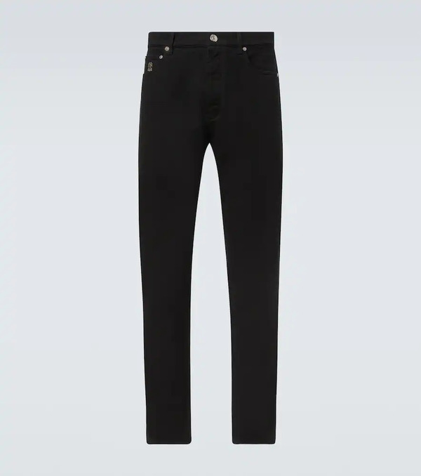  Brunello Cucinelli Brunello Cucinelli Jeans Rectos De Tiro Medio 