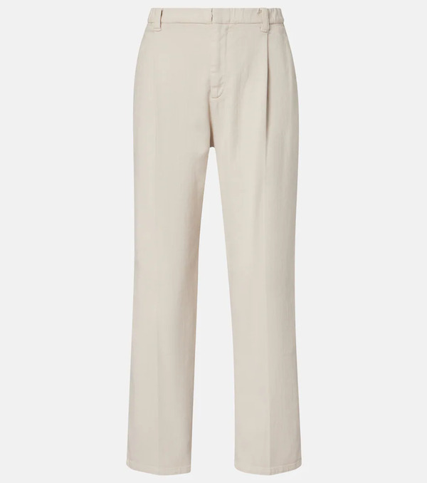  Brunello Cucinelli Brunello Cucinelli Jeans Rectos Monili De Tiro Medio 