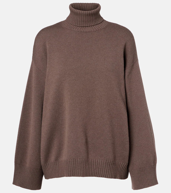  Brunello Cucinelli Brunello Cucinelli Jersey  De Cuello Alto Oversized De Cachemir 