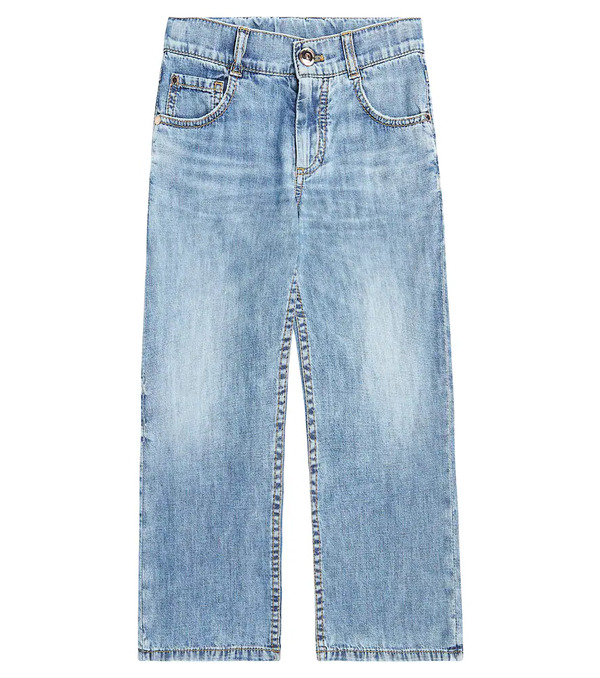  Brunello Cucinelli Kids Brunello Cucinelli Kids Jeans Rectos 