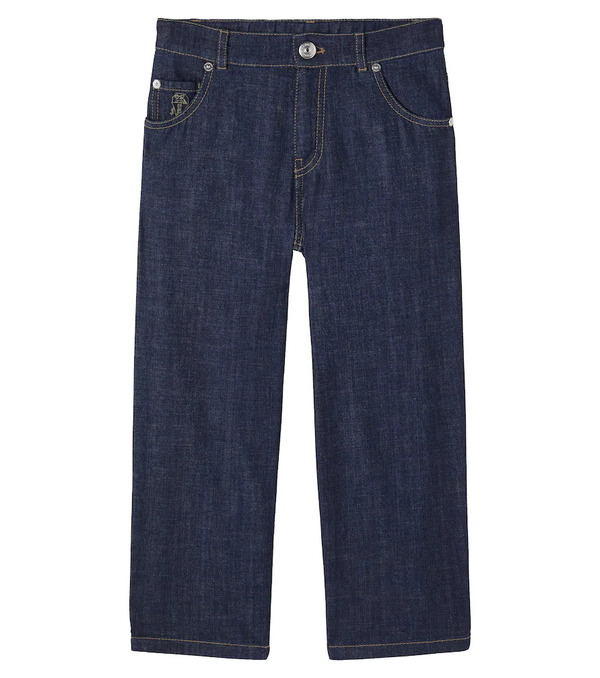  Brunello Cucinelli Kids Brunello Cucinelli Kids Jeans Rectos 