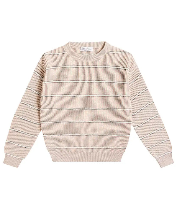  Brunello Cucinelli Kids Brunello Cucinelli Kids Jersey De Algodón 