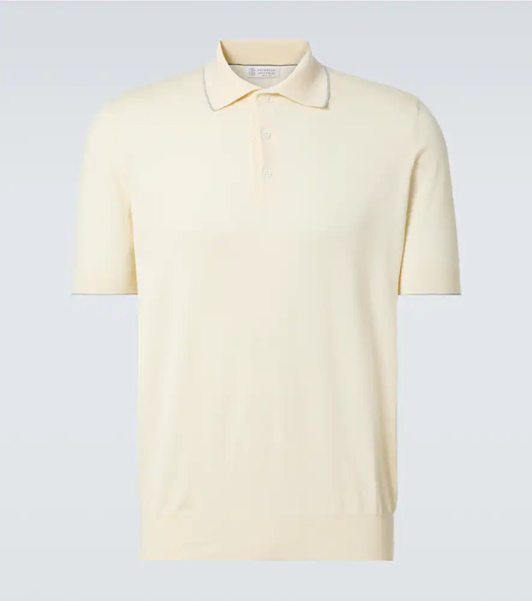  Brunello Cucinelli Brunello Cucinelli Polo De Algodón 