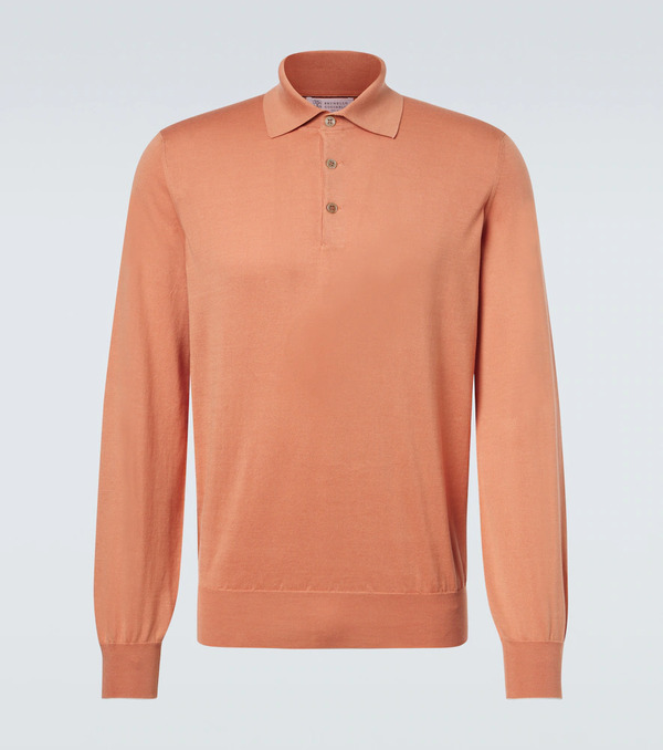  Brunello Cucinelli Brunello Cucinelli Polo De Algodón 