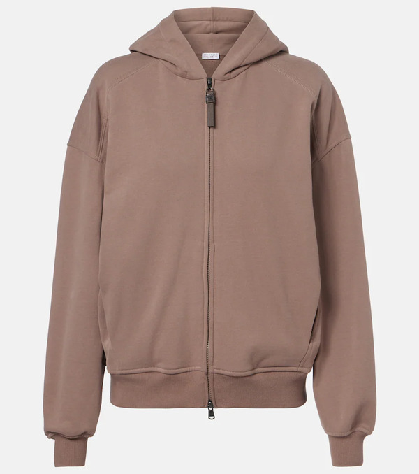  Brunello Cucinelli Brunello Cucinelli Sudadera De Jersey De Algodón 