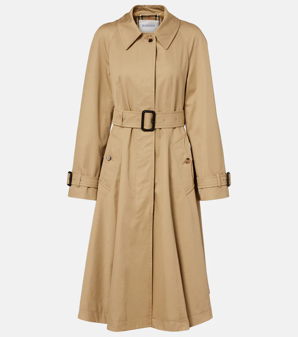  Burberry Burberry Gabardina De Algodón 