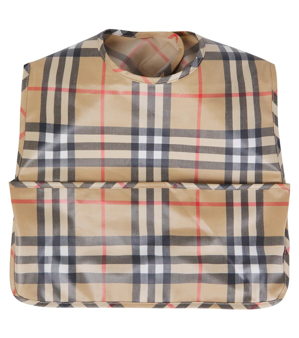  Burberry Kids Burberry Kids Bebé - Babero Burberry Check De Algodón 