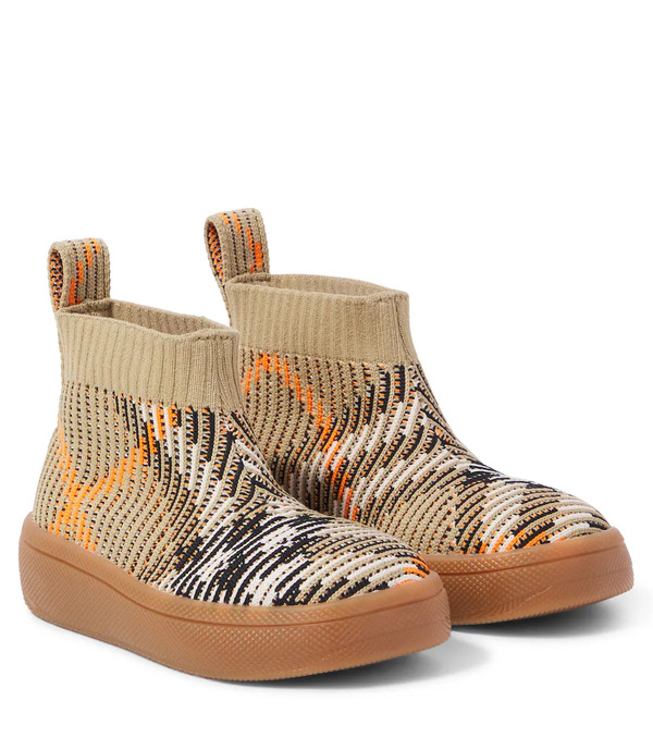  Burberry Kids Burberry Kids Botines Con Burberry Check 