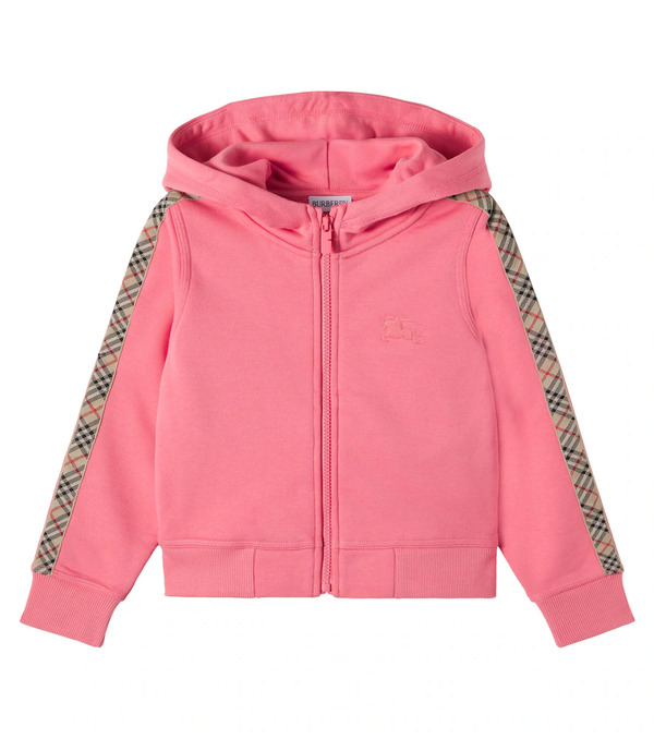  Burberry Kids Burberry Kids Sudadera Con Capucha Burberry Check Ekd De Algodón 