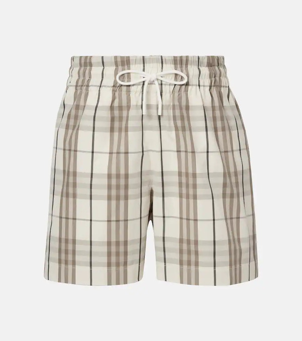  Burberry Burberry Shorts Burberry Check De Algodón 