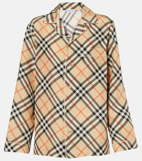  Burberry Burberry Top De Seda 
