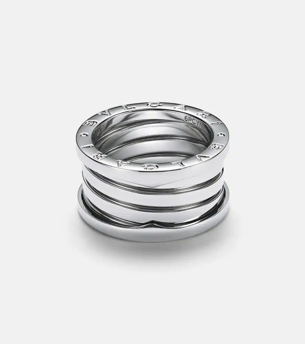  Bvlgari Bvlgari Anillo B.zero1 De Oro Blanco De 18 Ct 
