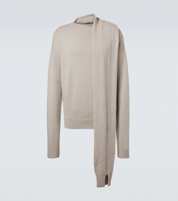  Calvin Klein Collection Calvin Klein Collection Jersey Rex De Cachemir Con Bufanda 