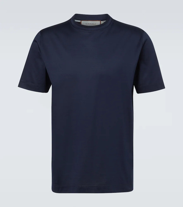  Canali Canali Camiseta De Algodón 