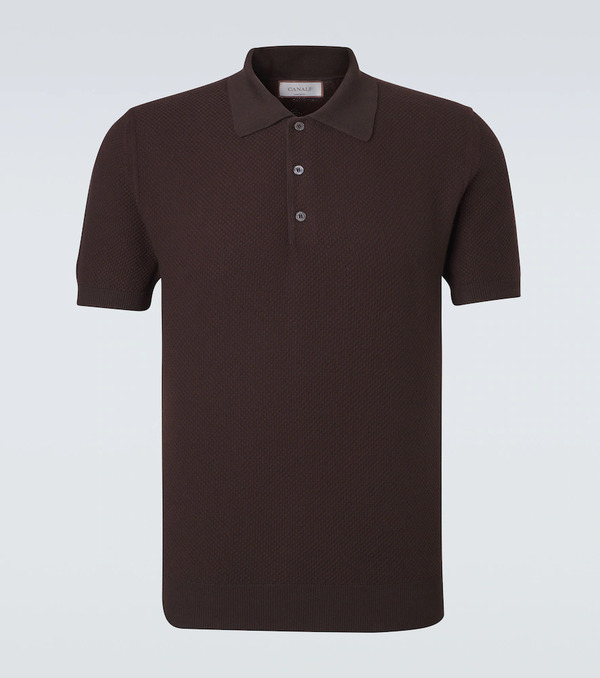  Canali Canali Polo De Algodón 