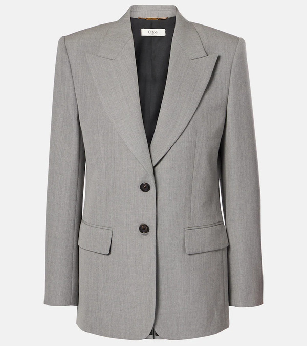  Chloe Chloé Blazer De Lana 
