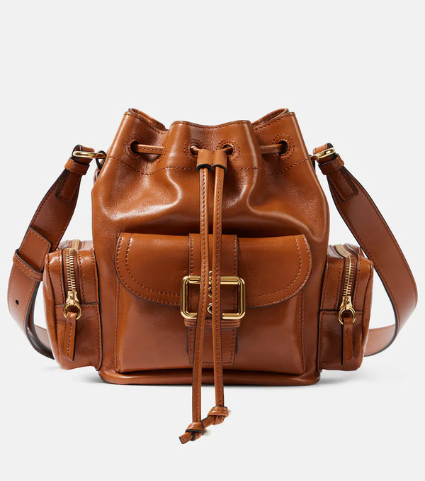  Chloe Chloé Bolso Saco Camera De Piel 
