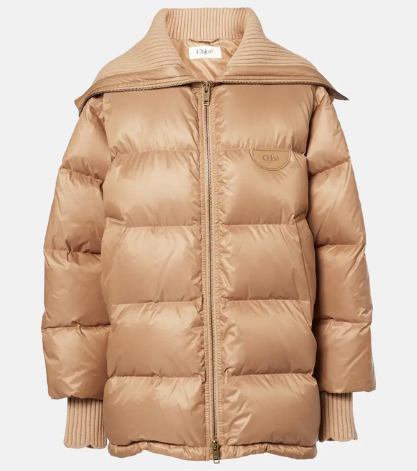  Chloe Chloé Chaqueta De Plumas Acolchada Oversized 
