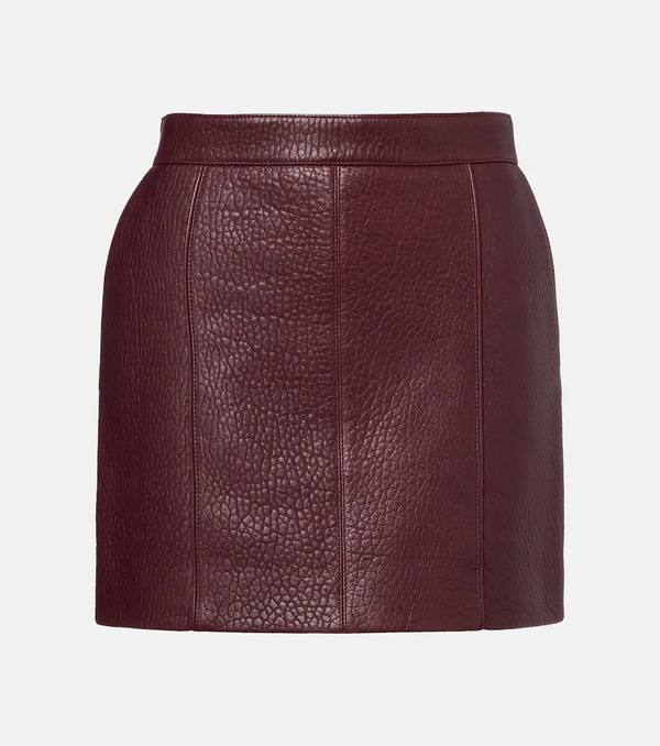  Chloe Chloé Minifalda De Piel 