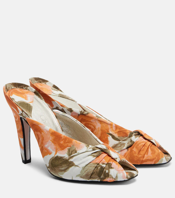  Chloe Chloé Mules Suzie Florales 