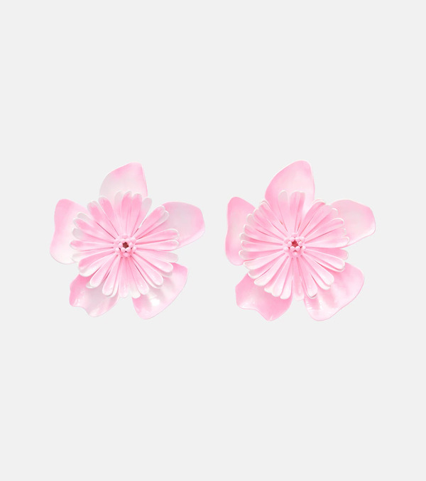  Chloe Chloé Pendientes De Clip Florales 