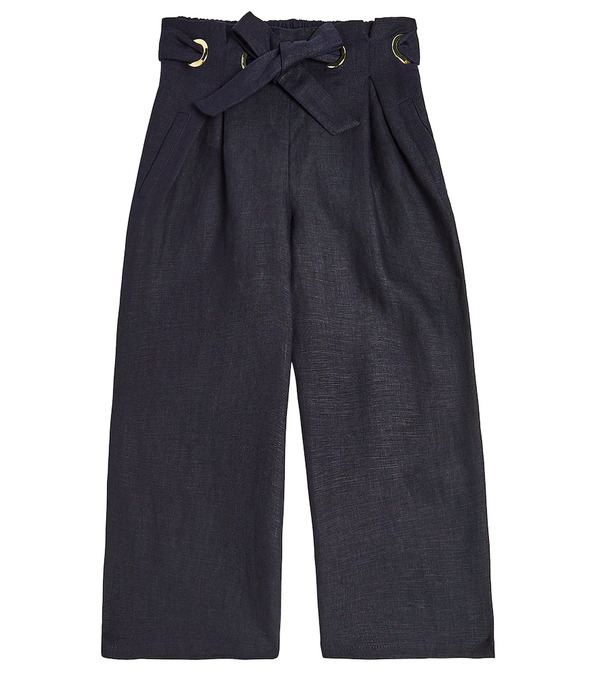  Chloe Kids Chloé Kids Pantalones Rectos De Lino 