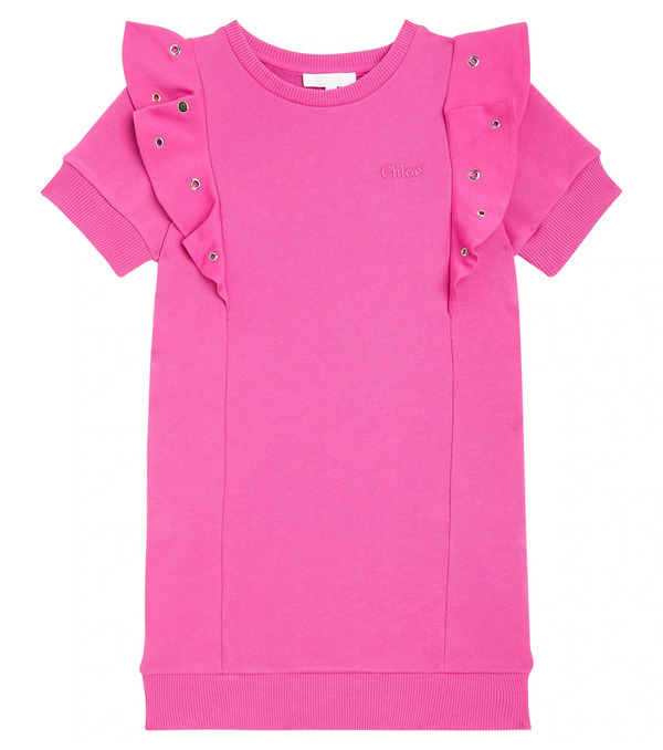  Chloe Kids Chloé Kids Vestido De Algodón 