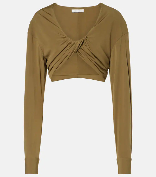  Christopher Esber Christopher Esber Crop Top Vivenda De Jersey 