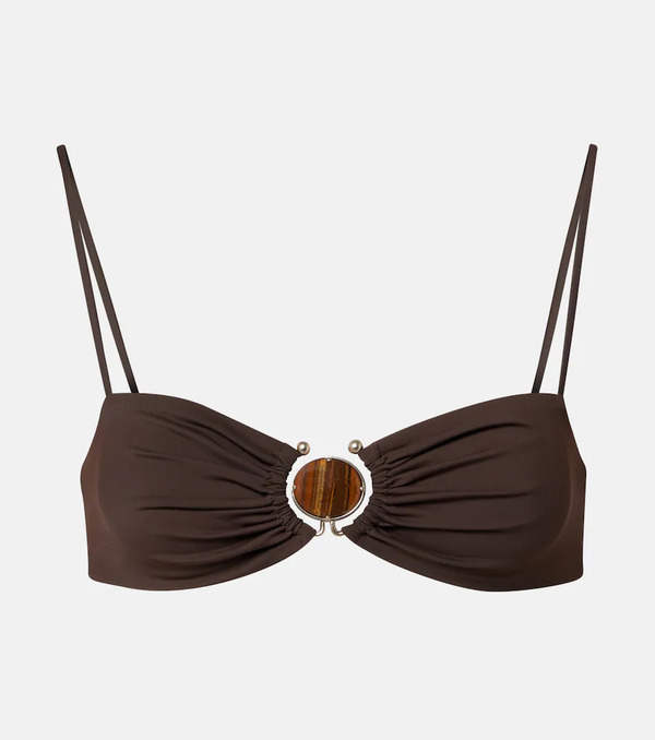  Christopher Esber Christopher Esber Top De Bikini Adornado 