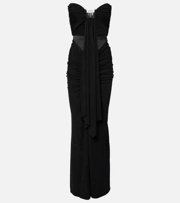  Christopher Esber Christopher Esber Vestido De Fiesta Drapeado Disconnect Stone 
