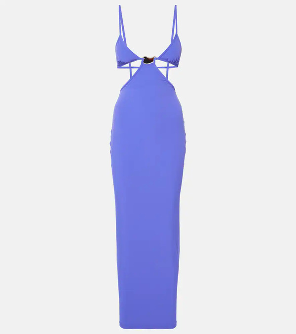  Christopher Esber Christopher Esber Vestido Largo Con Aberturas 