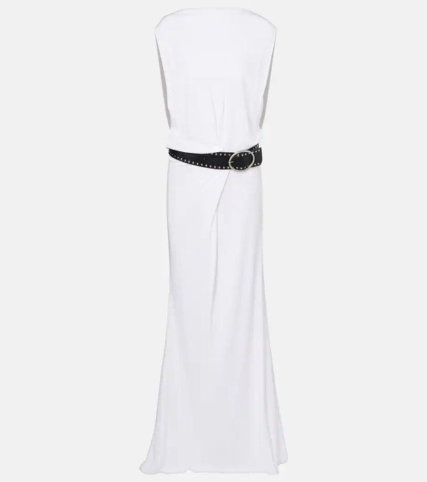  Christopher Esber Christopher Esber Vestido Largo De Jersey Drapeado 