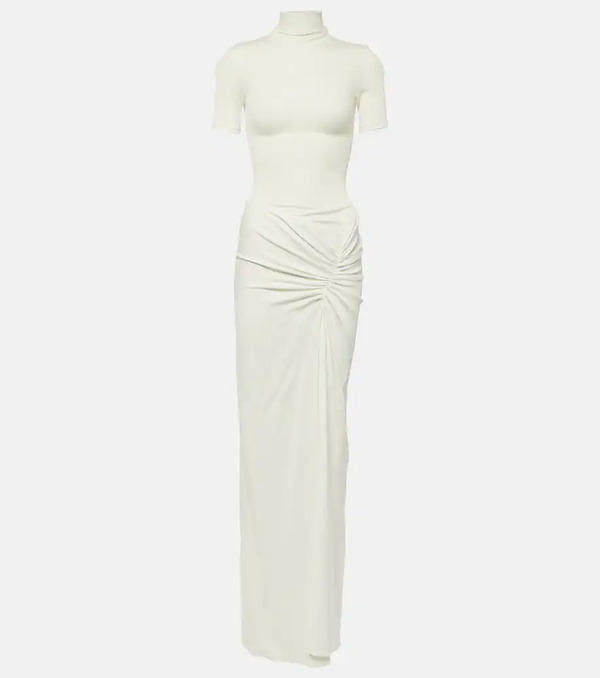  Christopher Esber Christopher Esber Vestido Largo Fusion Fruncido 